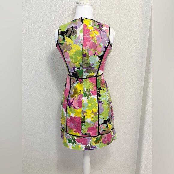 Calvin Klein Sleeveless Floral Dress - Picture 3 of 4